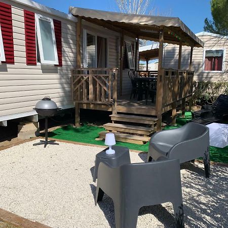 Mobilhome Vias Plage Dans Camping Luaran gambar