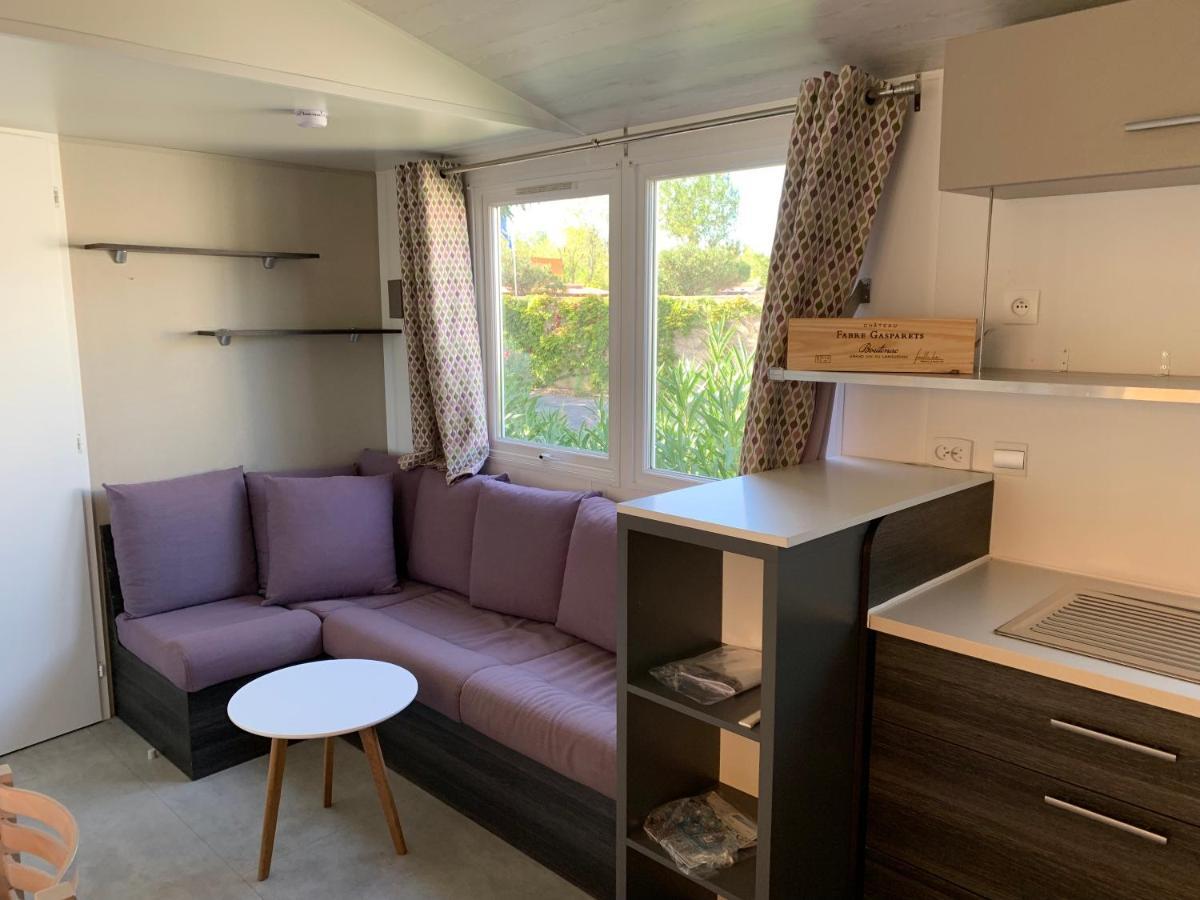 Mobilhome Vias Plage Dans Camping Luaran gambar