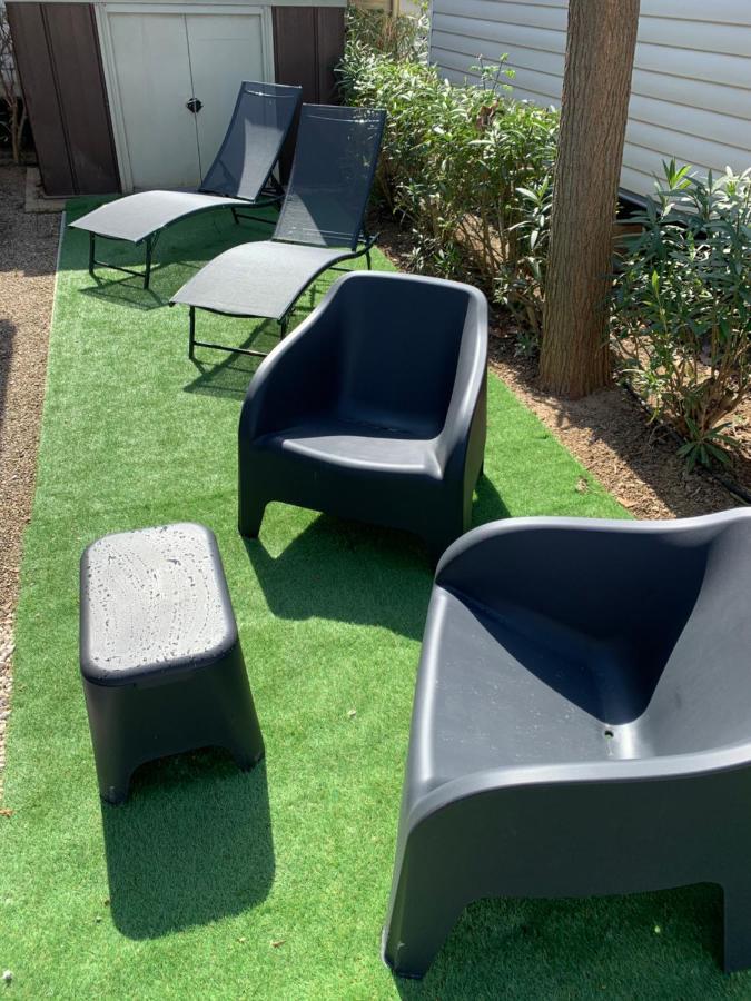 Mobilhome Vias Plage Dans Camping Luaran gambar
