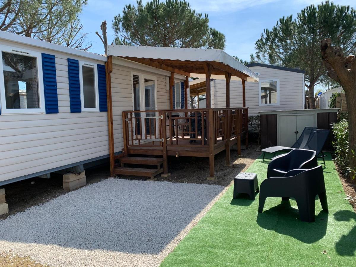 Mobilhome Vias Plage Dans Camping Luaran gambar