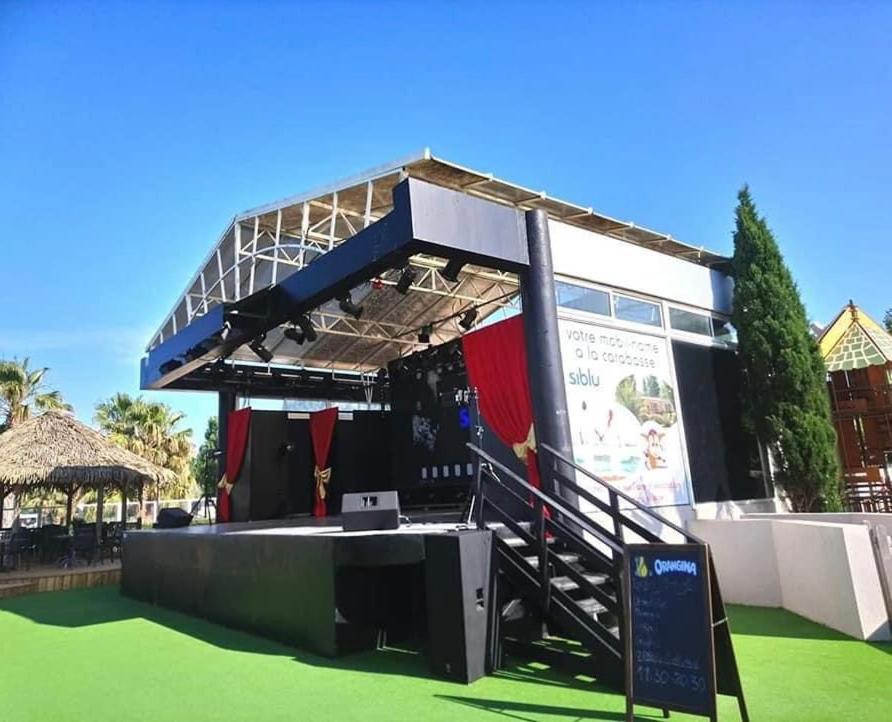 Mobilhome Vias Plage Dans Camping Luaran gambar