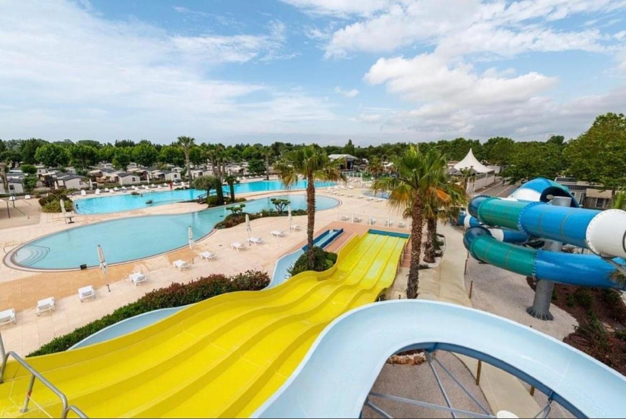 Mobilhome Vias Plage Dans Camping Luaran gambar