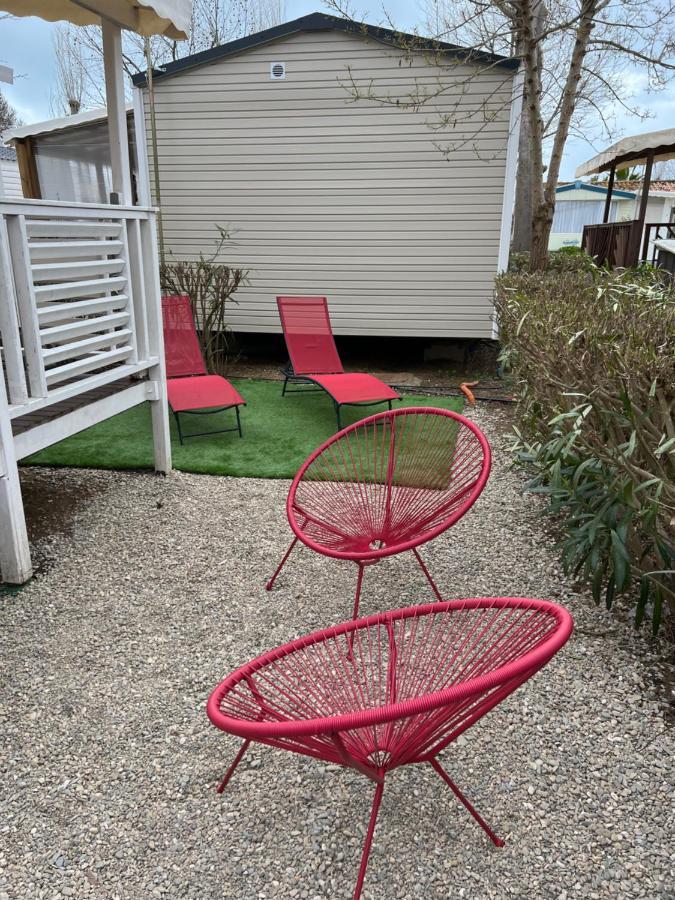 Mobilhome Vias Plage Dans Camping Luaran gambar