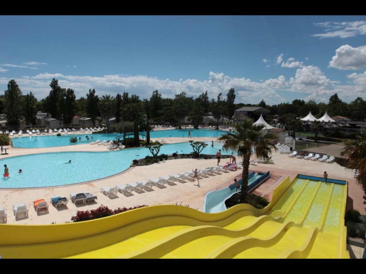Mobilhome Vias Plage Dans Camping Luaran gambar