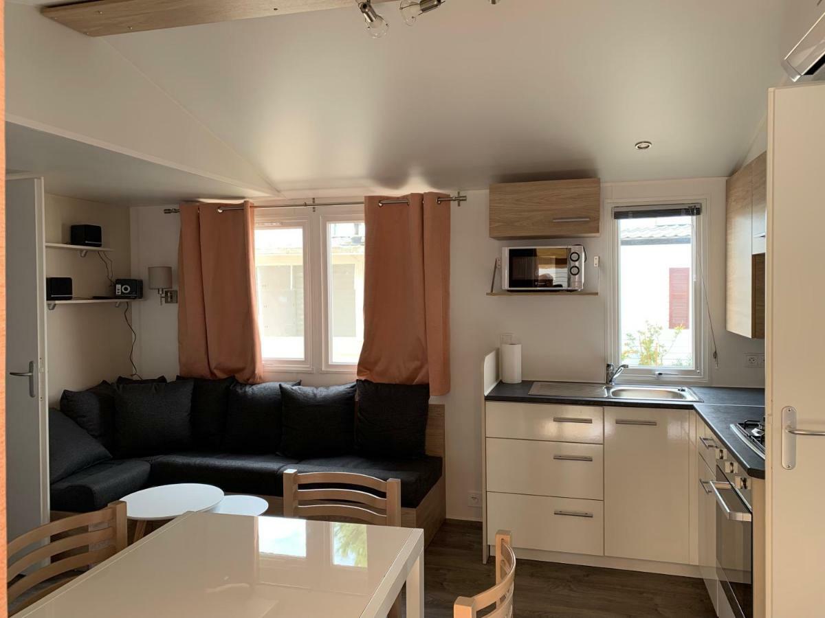Mobilhome Vias Plage Dans Camping Luaran gambar