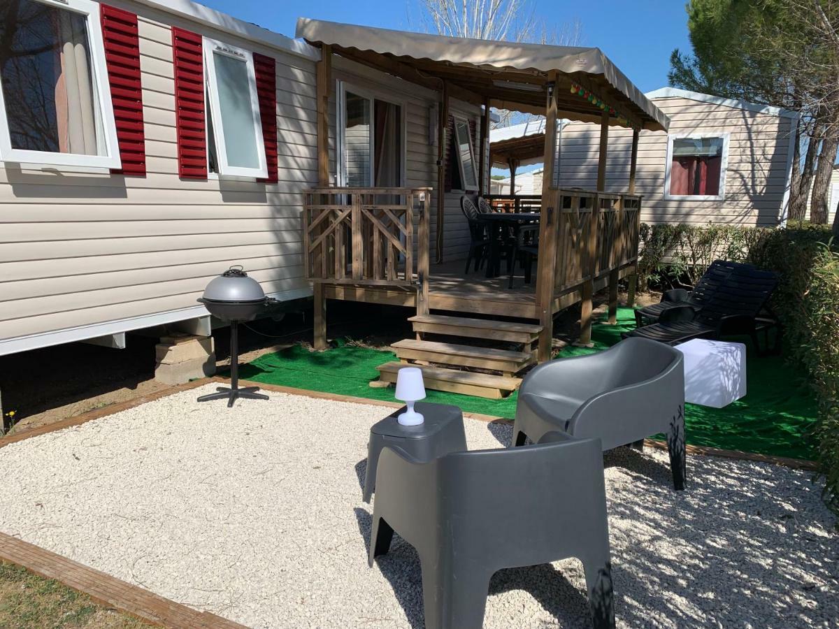 Mobilhome Vias Plage Dans Camping Luaran gambar