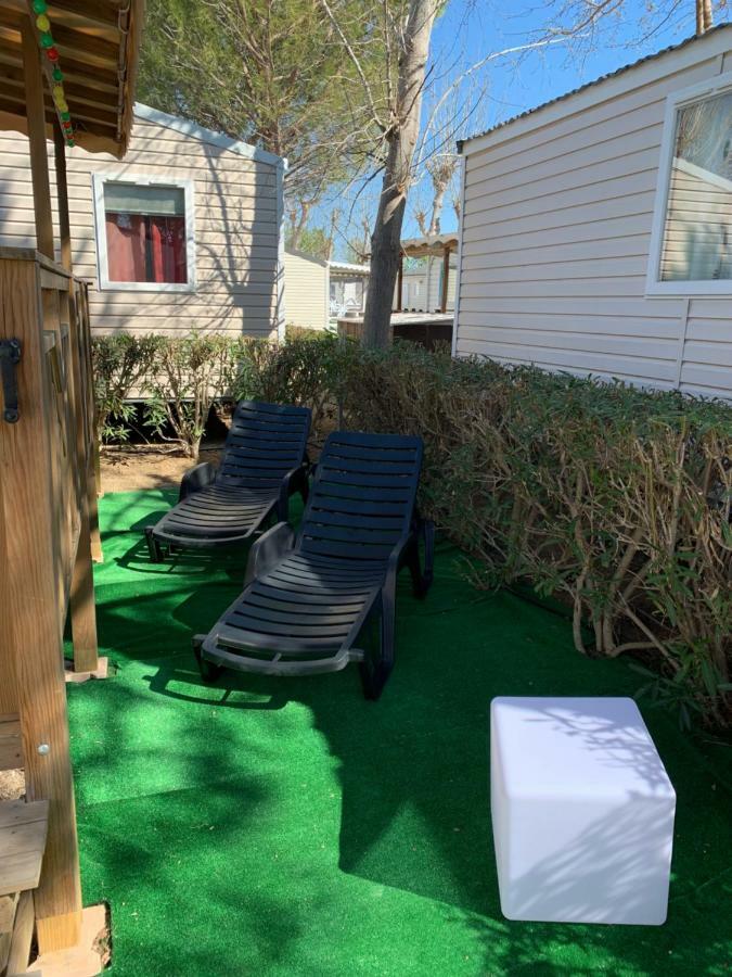 Mobilhome Vias Plage Dans Camping Luaran gambar