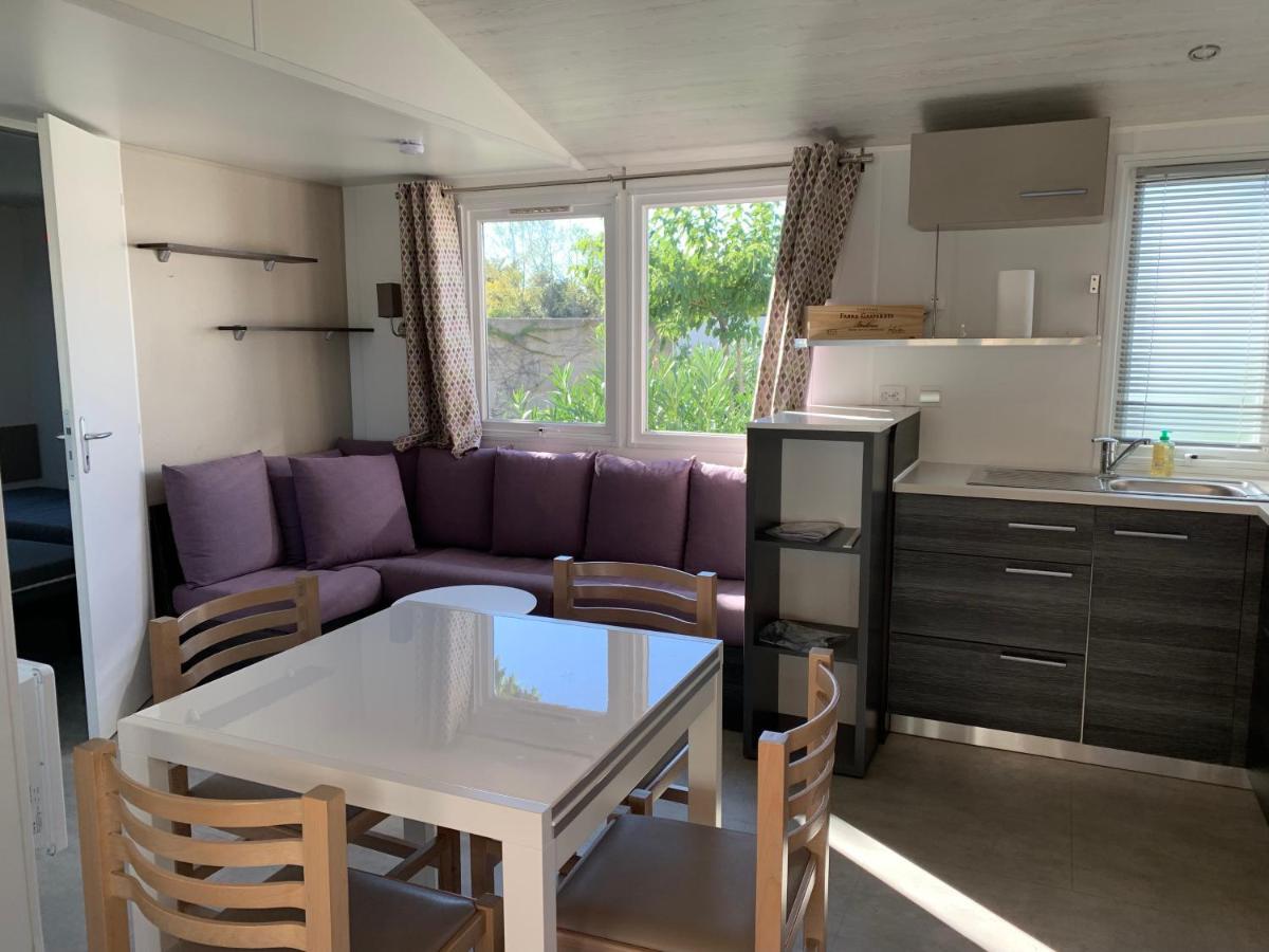 Mobilhome Vias Plage Dans Camping Luaran gambar