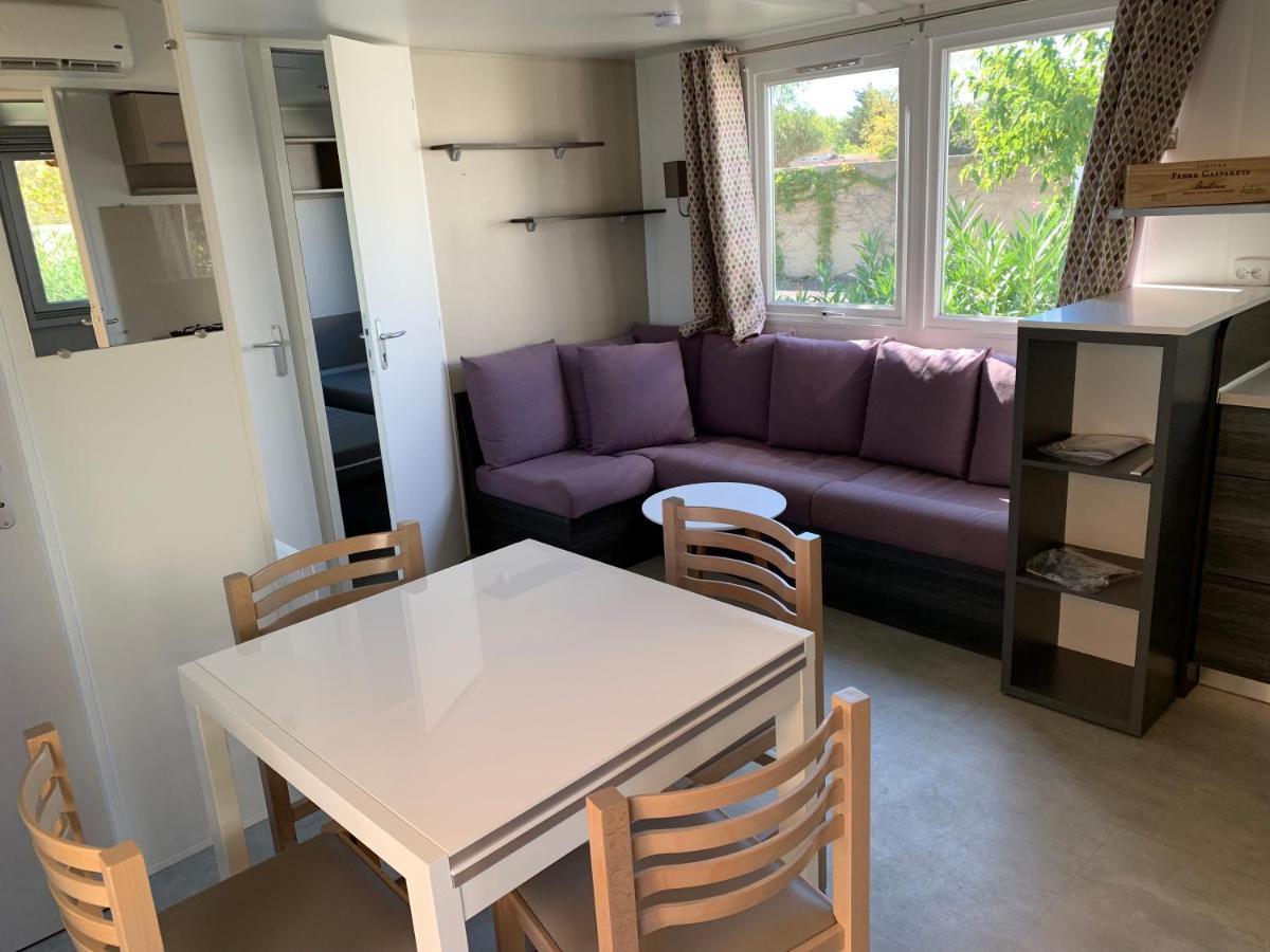 Mobilhome Vias Plage Dans Camping Luaran gambar